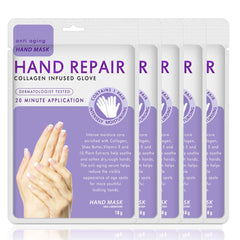Gants-masque main lavande Generic, prêt à hydrater les mains.