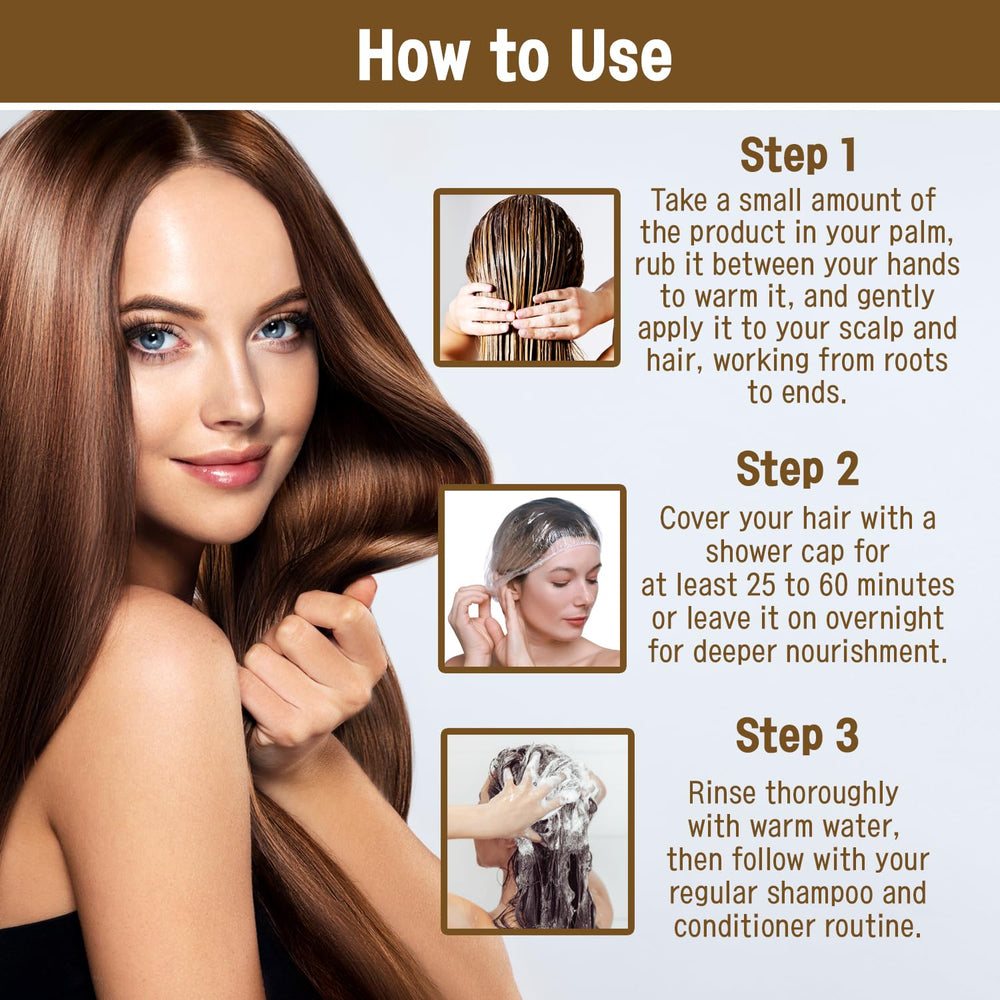 Contrôle des frisottis pour des cheveux plus maniables