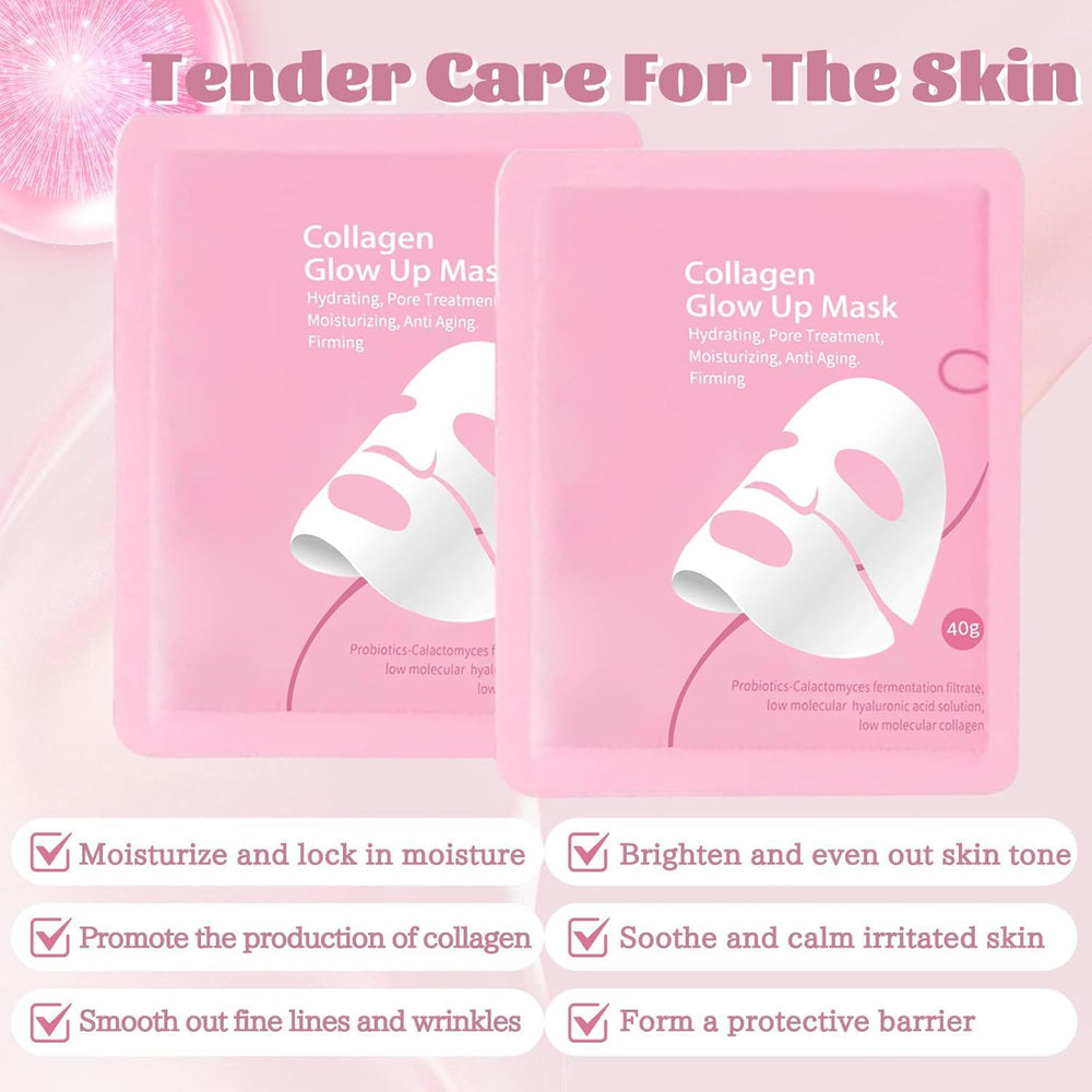 Masque Generic Collagen Glow Up 2.0 - adapte a tous types de peau