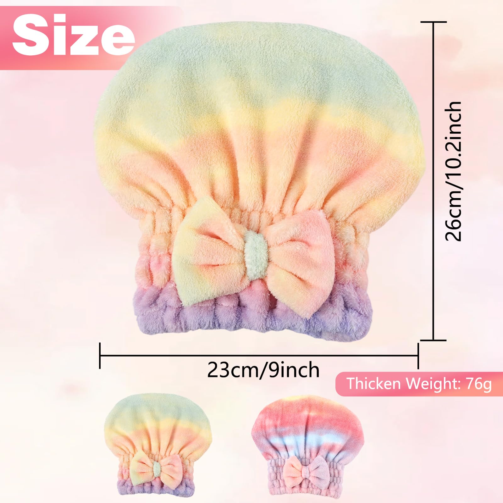 Generic microfibre-cheveux absorbante rose, gain de temps et douceur.