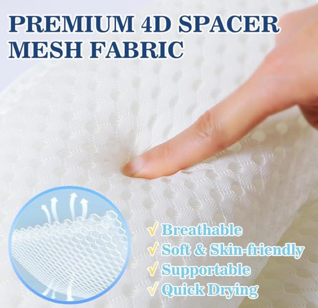 Oreiller bain luxe Generic entretien facile grâce au crochet et sac