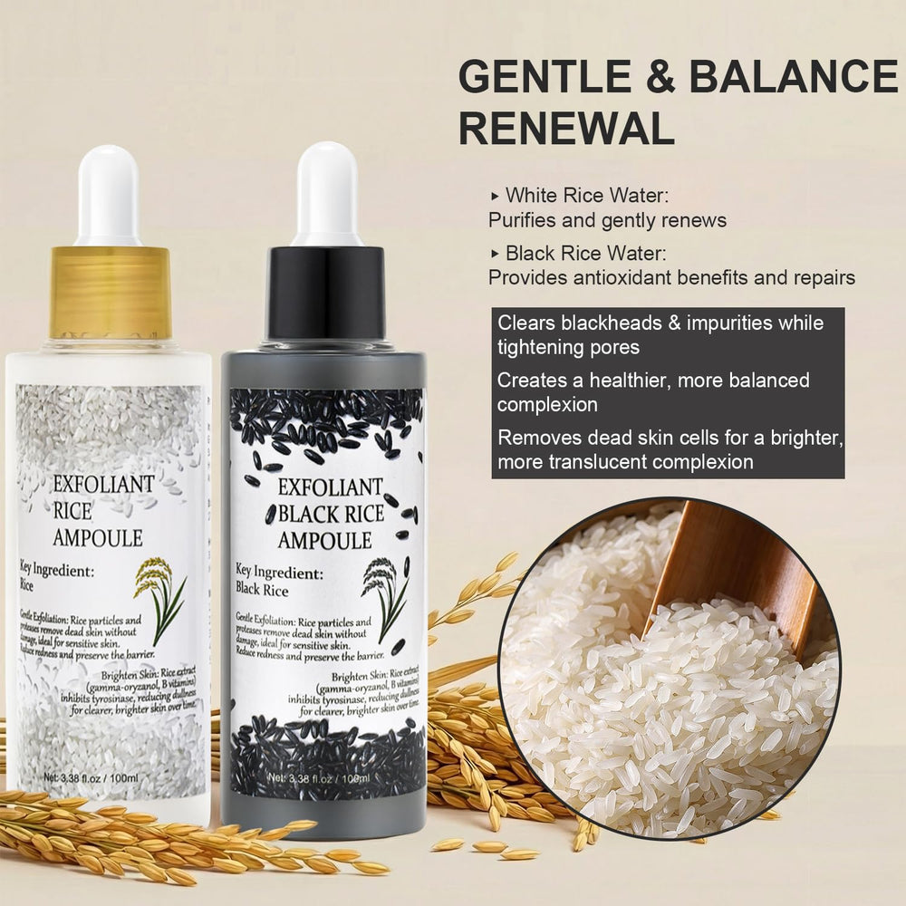 Generic Peel Shot Glow flacon d exfoliant au riz noir pour pores nets