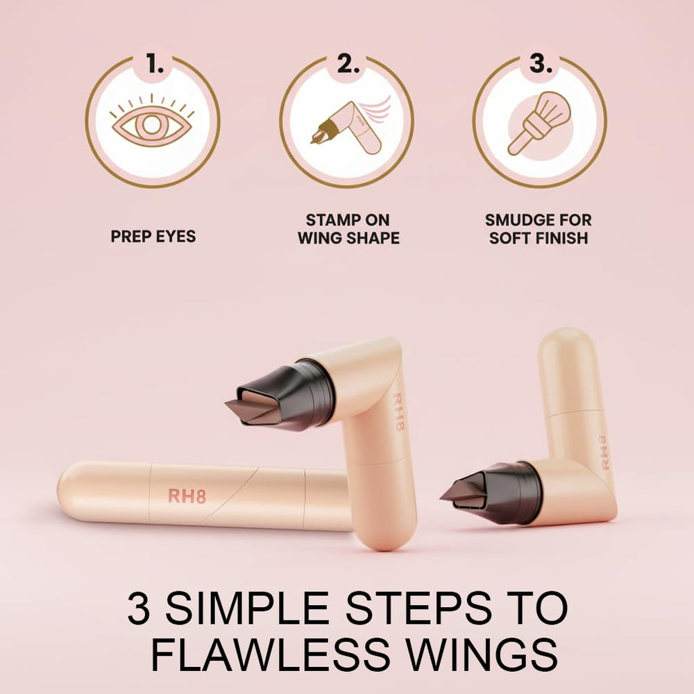 Generic RH8 coffret cadeau tampon eyeliner élégant