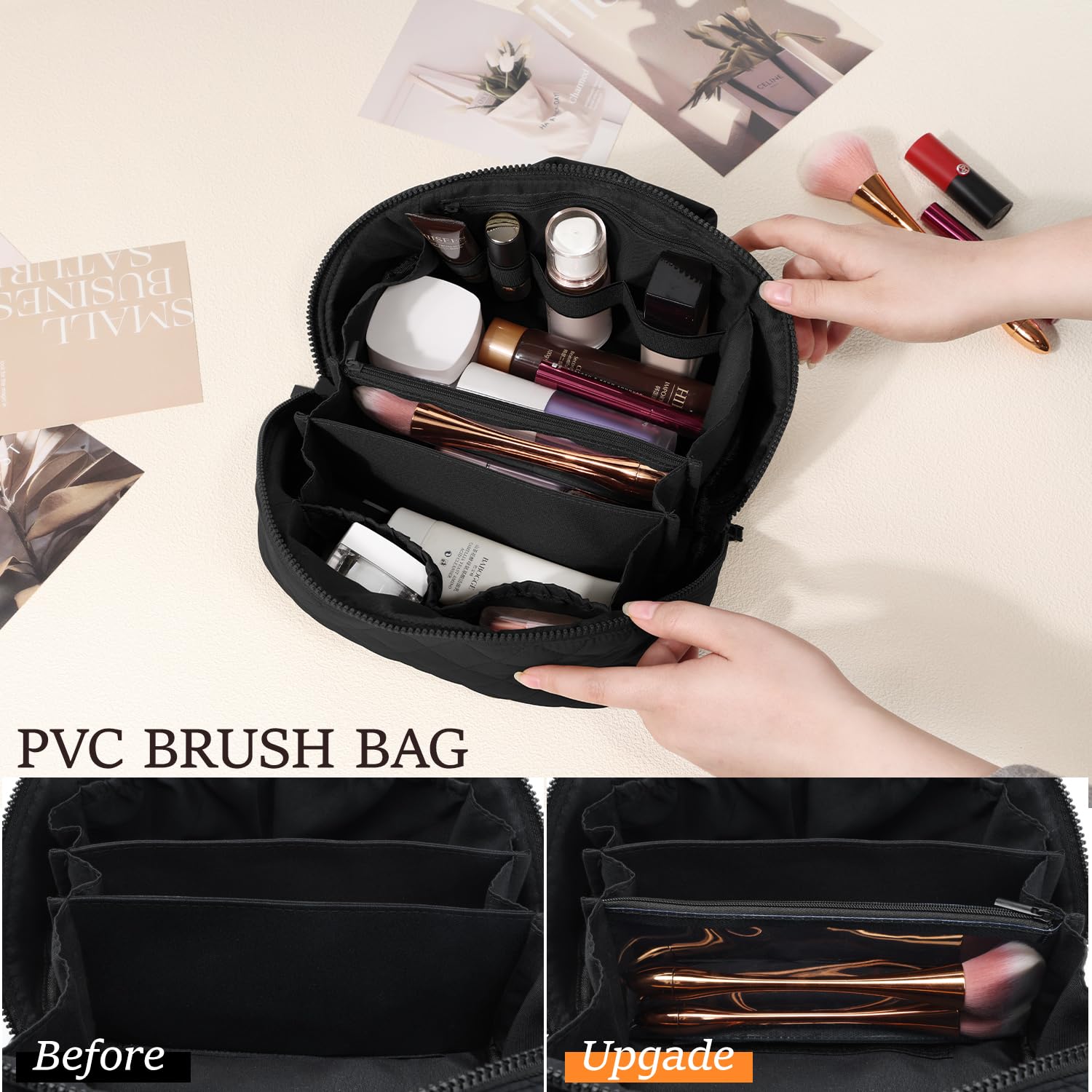 Generic sac-maquillage idéal cadeau, cadeau pratique et élégant pour femmes