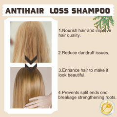 Generic Shampoing Anti-Chute : extraits végétaux nourrissants pour les cheveux.