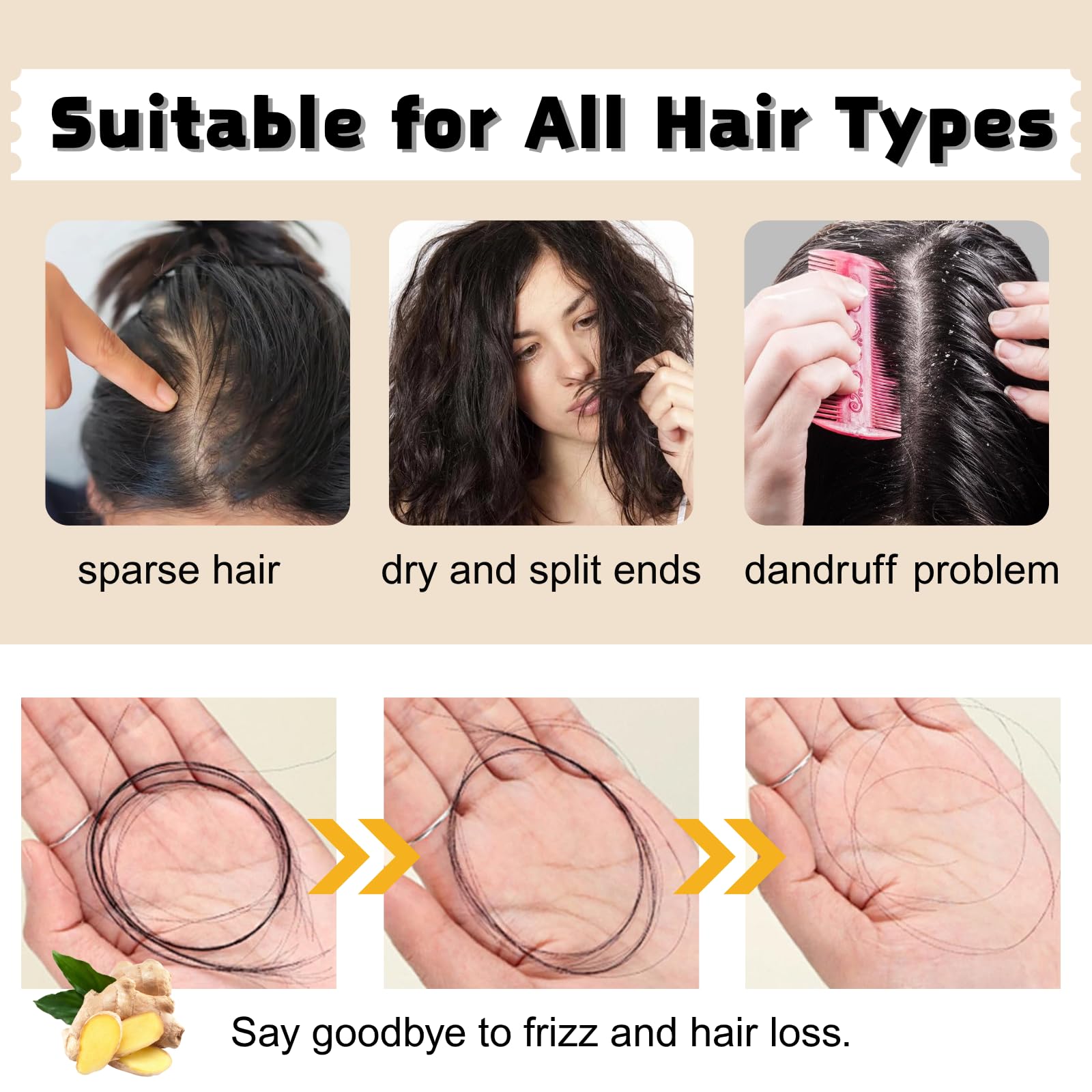 Generic Shampoing Anti-Chute : mousse rafraîchissante prête à l’application.