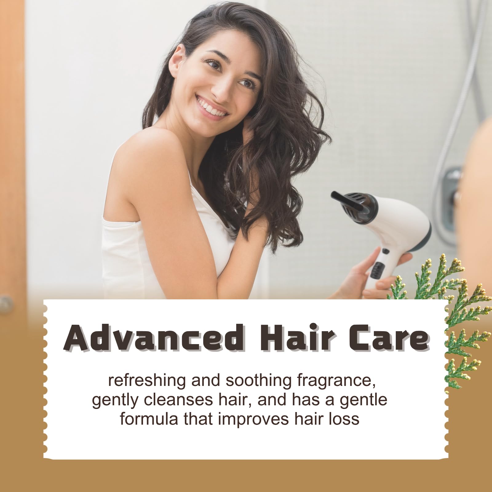 Generic Shampoing Anti-Chute : soin quotidien hydratant pour cheveux souples.