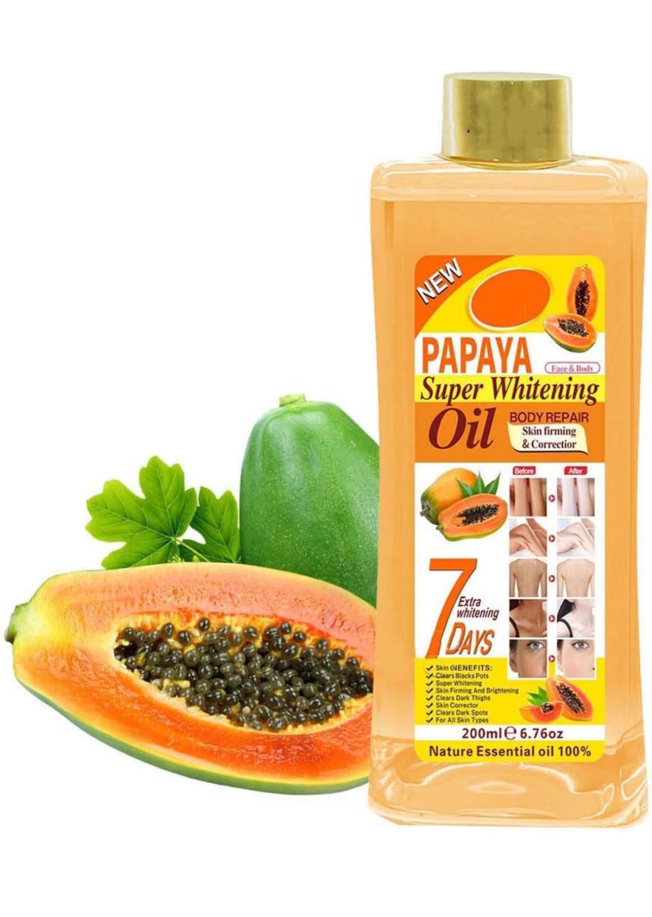 Generic Soft 7 Papaye: texture légère qui s absorbe rapidement sur la peau