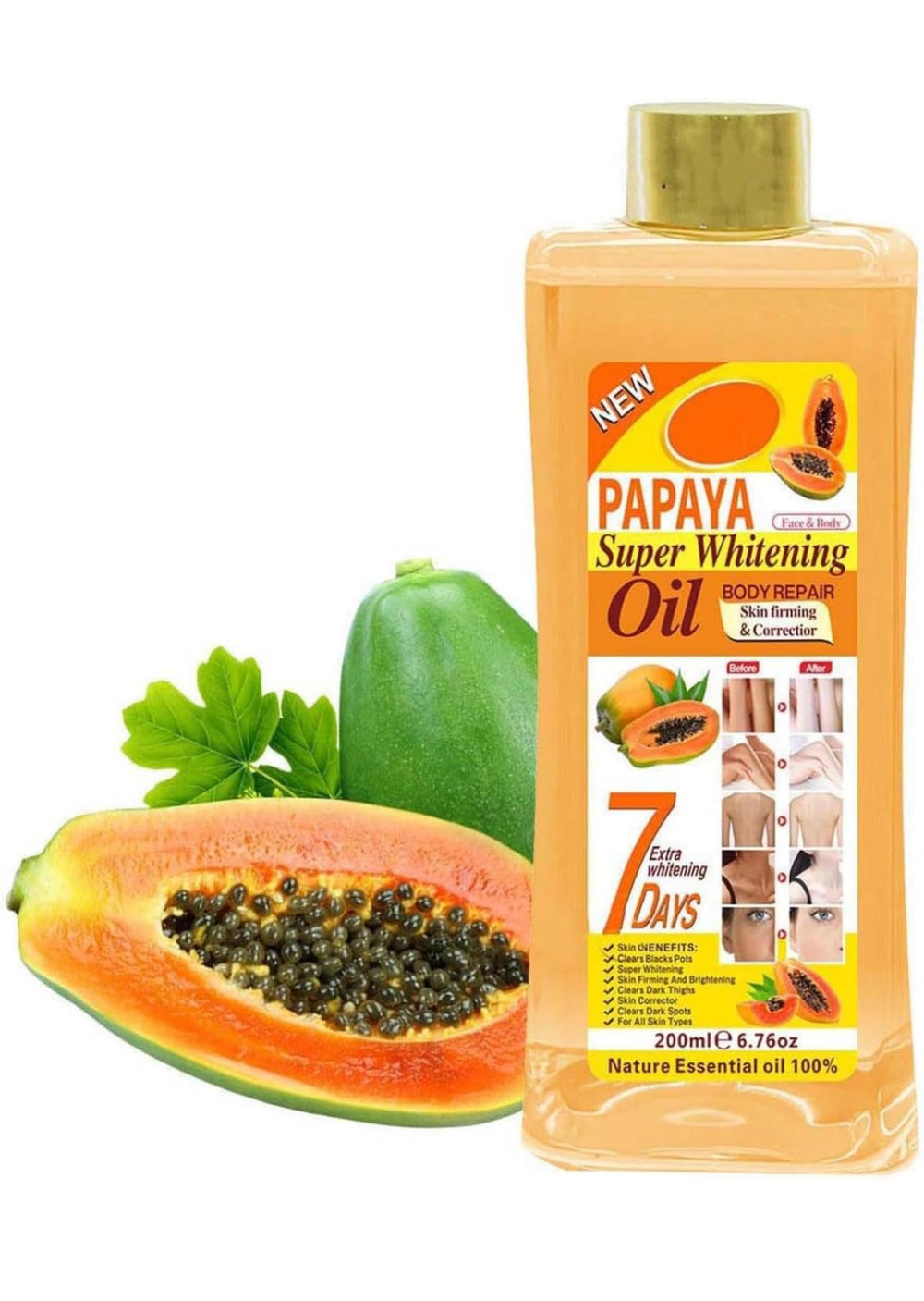 Generic Soft 7 Papaye: texture légère qui s absorbe rapidement sur la peau