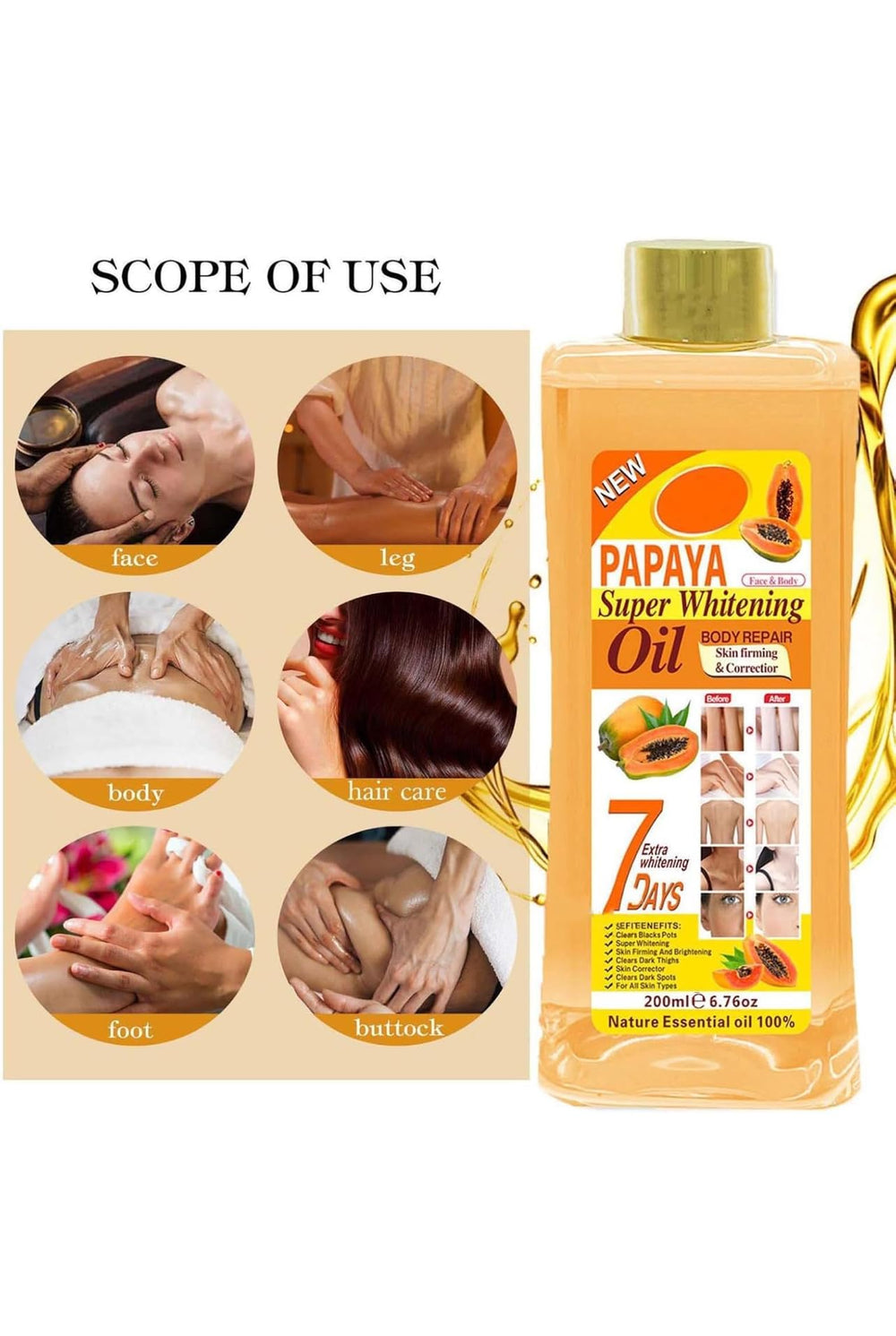Generic Soft 7 Papaye: soin polyvalent dans votre rituel matin et soir