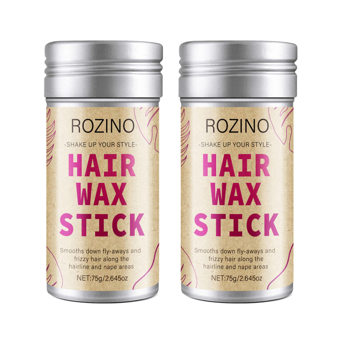Generic Bâton cire-cheveux, prise ferme et tenue longue durée.