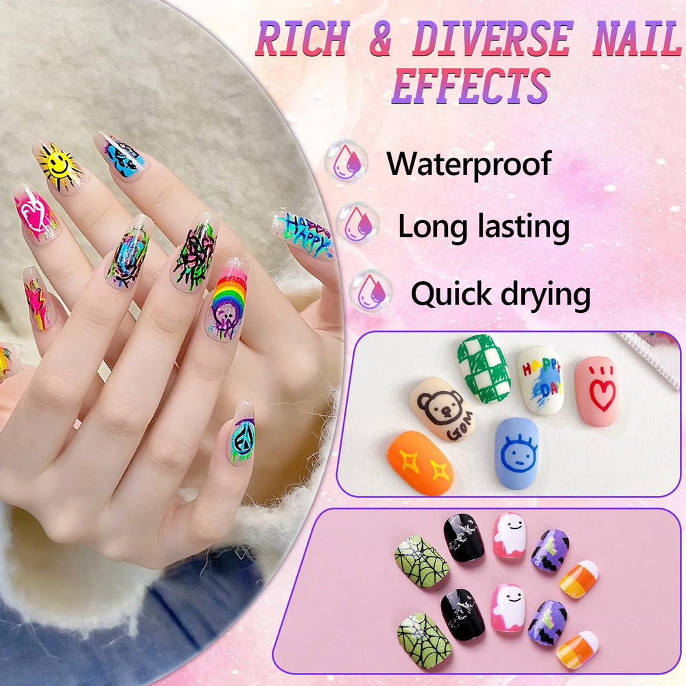 Generic stylo-art ongles pratique pour décorations sans pinceaux.