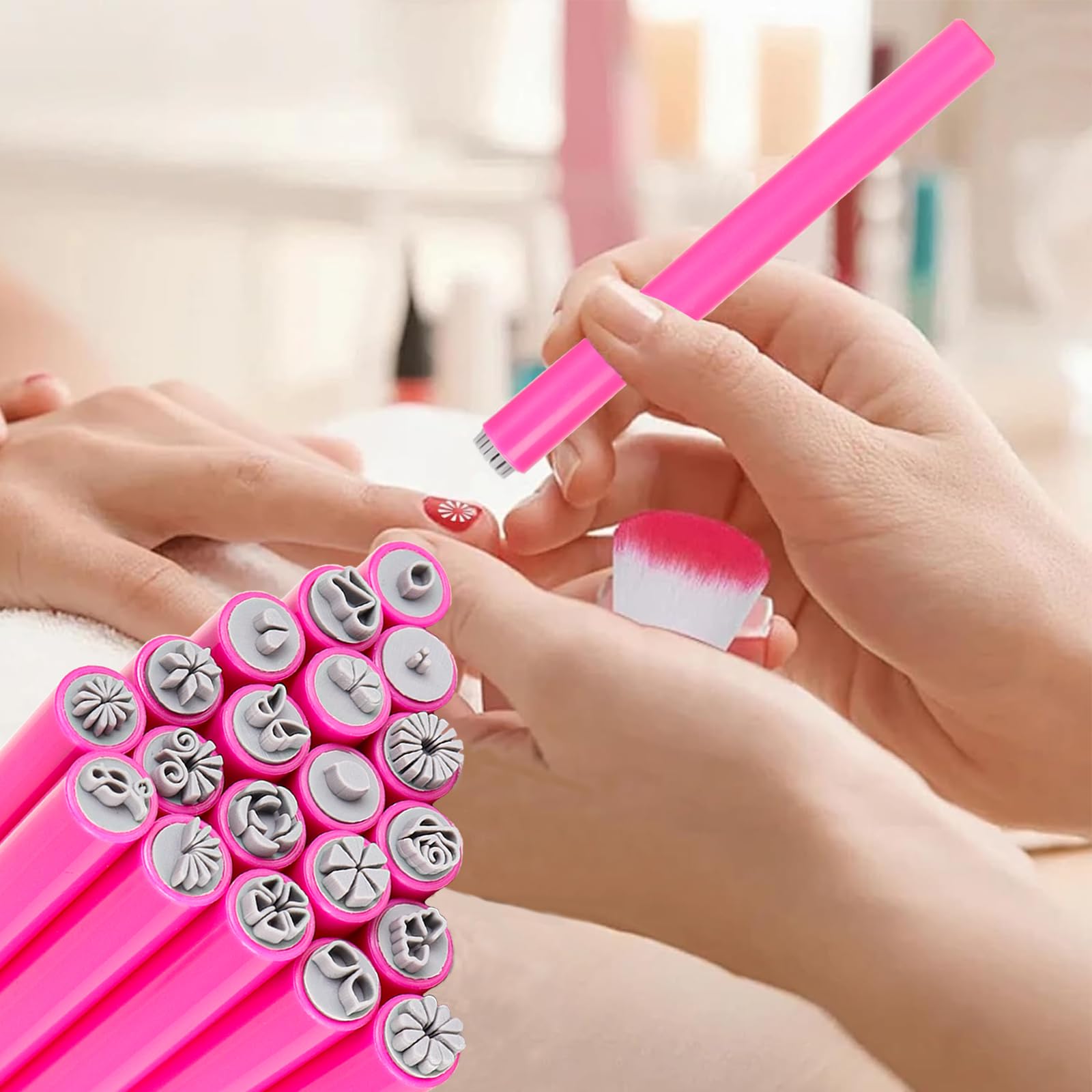 Generic stylo tampon pour ongles prise en main facile, idéal pour débutants et experts.