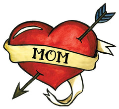 Generic MOM Heart bannière jaune sur la peau, cadeau parfait.