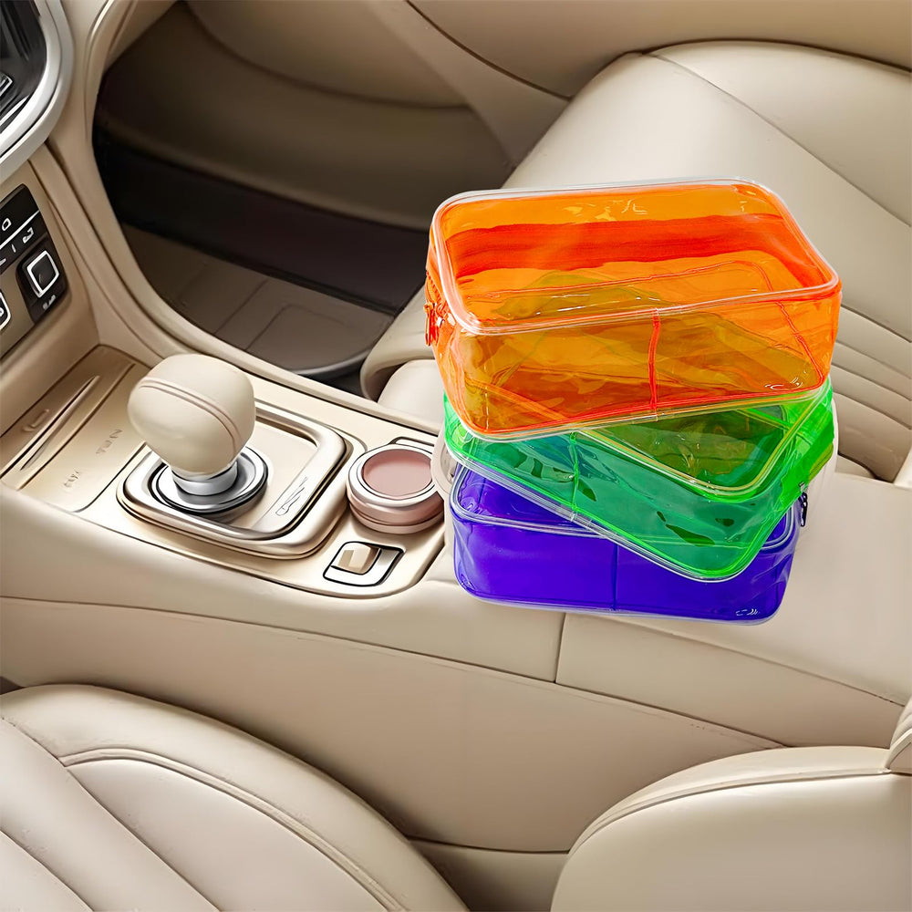 Utilisation polyvalente TotePrint, rangement pour cosmétiques et petits objets lors des voyages.