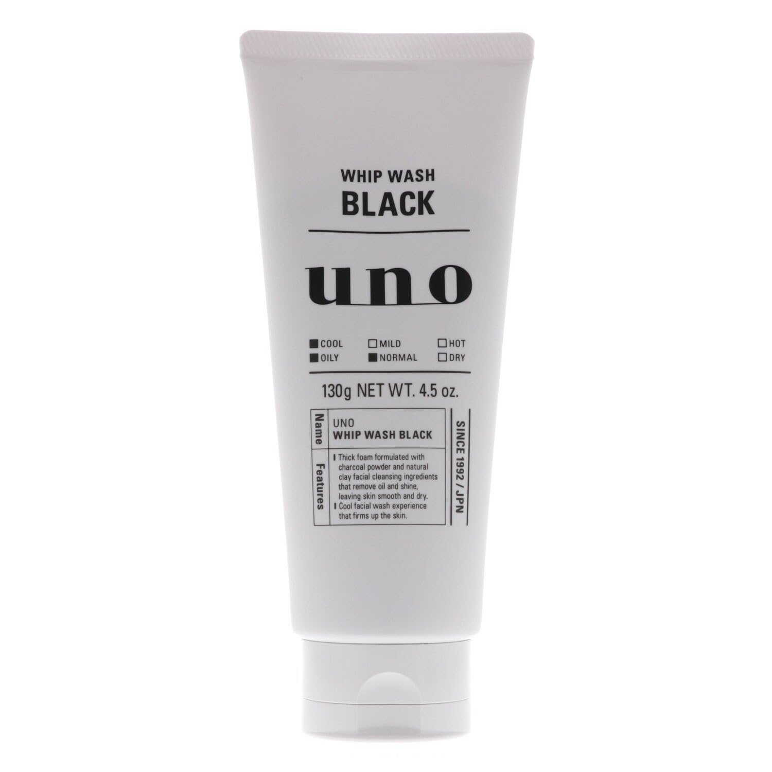 Infographie du nettoyant UNO WHIP WASH dans sa bouteille noire, pour une propreté efficace et rafraîchissante.