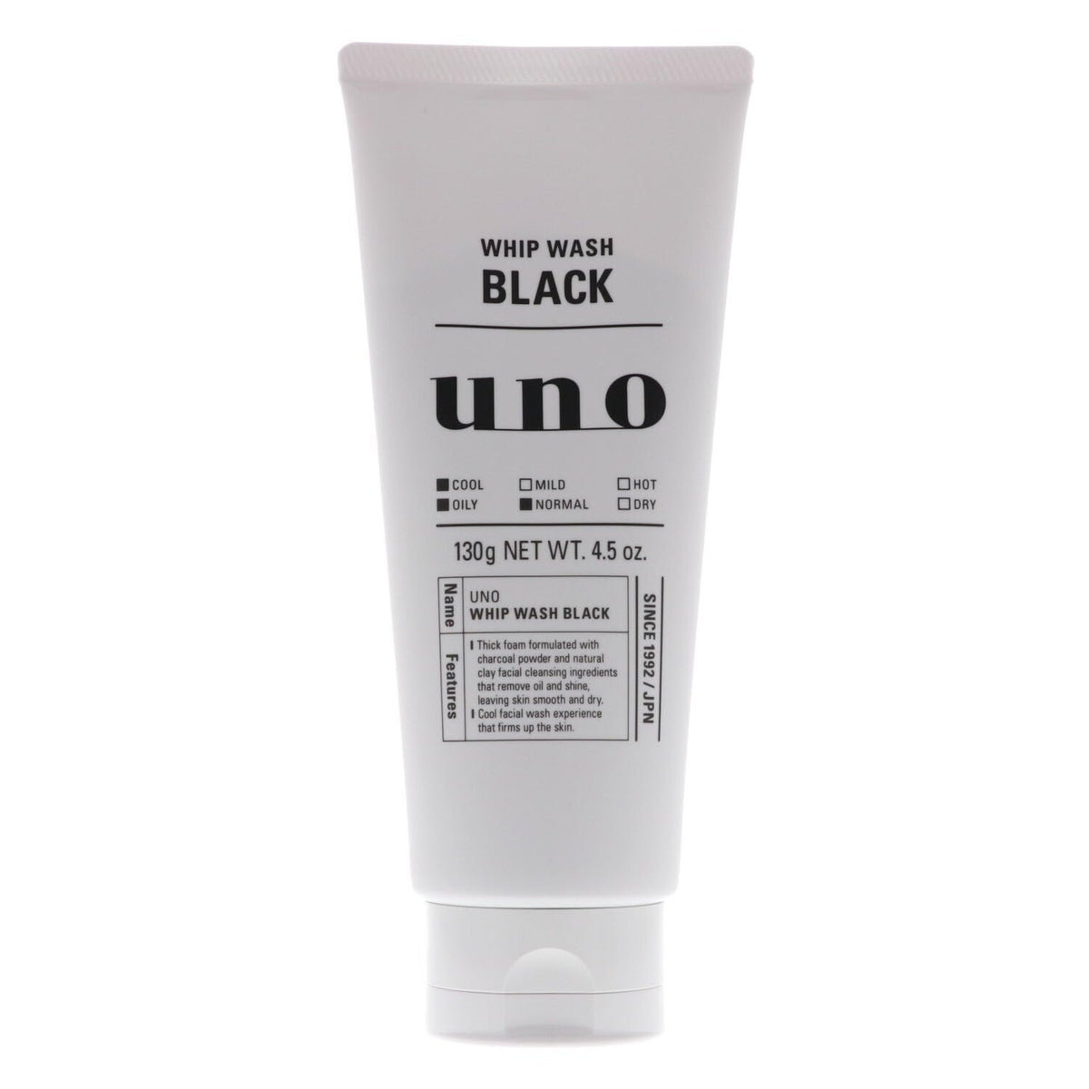 Infographie du nettoyant UNO WHIP WASH dans sa bouteille noire, pour une propreté efficace et rafraîchissante.