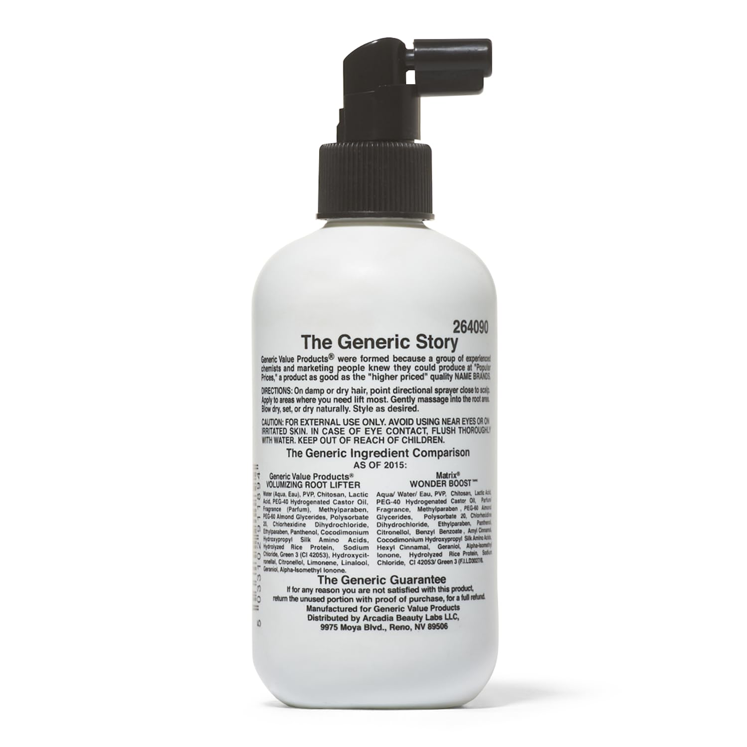 Generic Value Products volumisant racines – embout applicateur directionnel pour une application précise