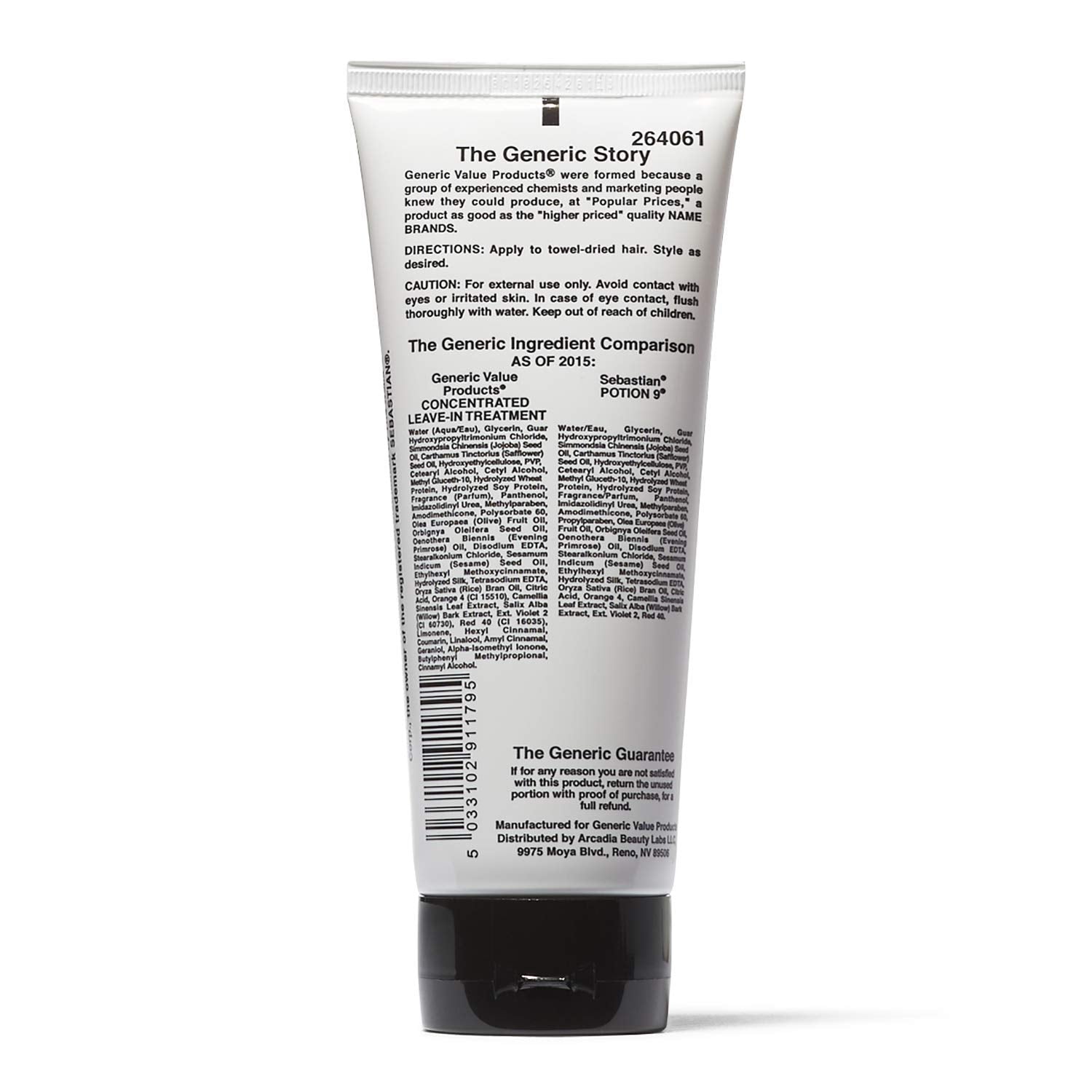 Generic Value Products: application du soin sans rinçage sur les cheveux, démêlage facilité.
