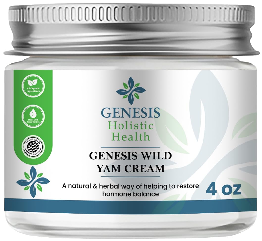 Genesis Igname Sauvage Crème : flacon pratique pour une application ciblée.