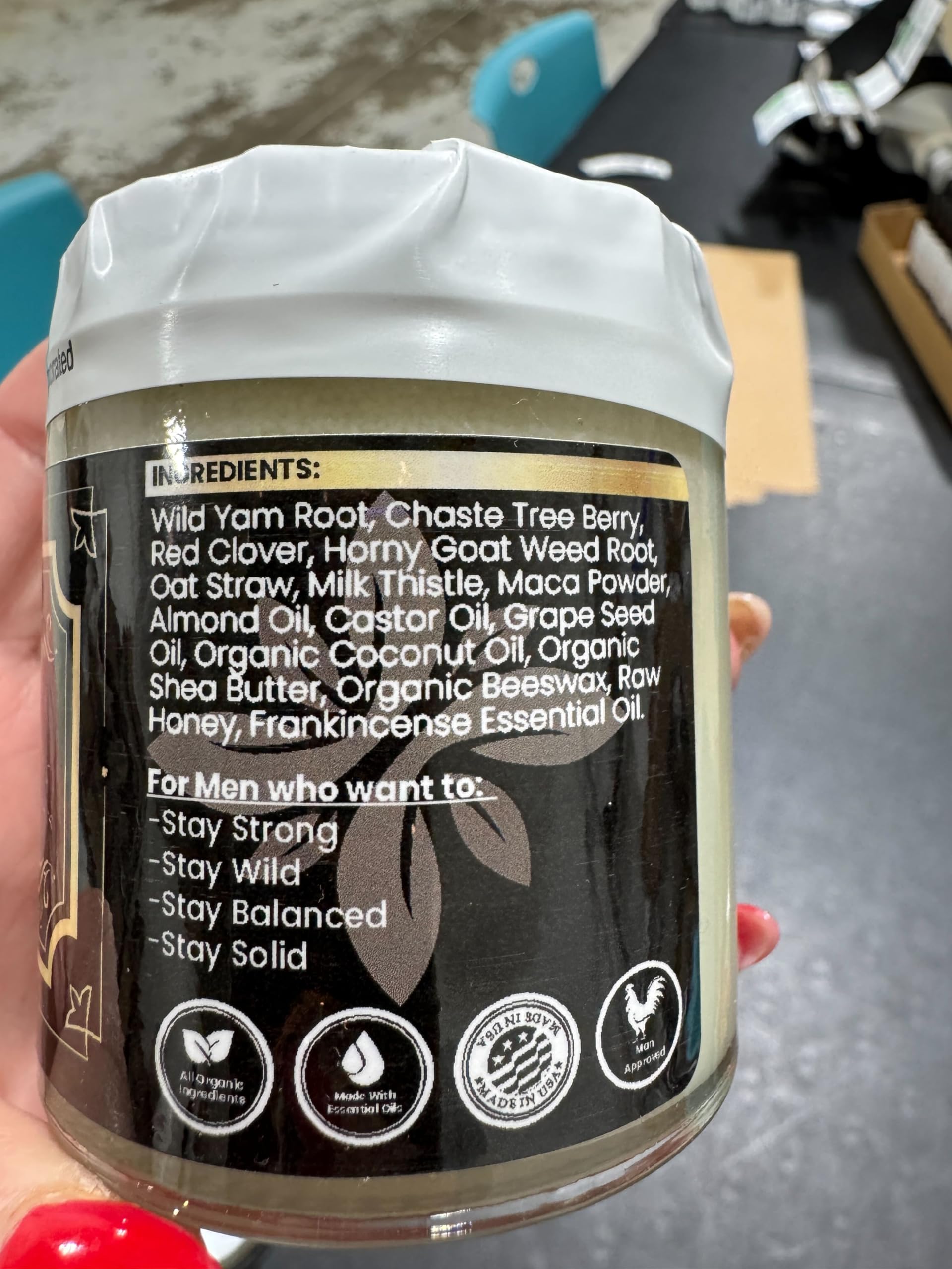 Application rapide après entraînement avec Genesis Solomon’s Secret Crème d’igname sauvage