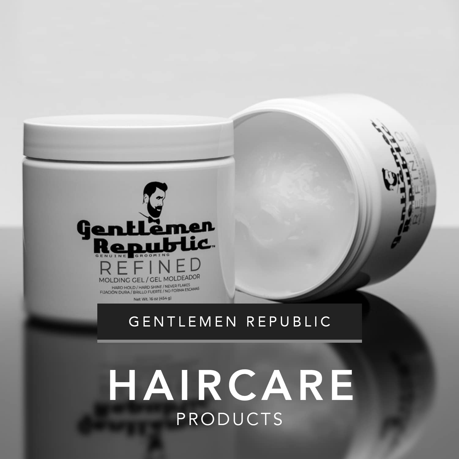Gel Gentlemen Republic : parfum frais qui dure toute la journée.