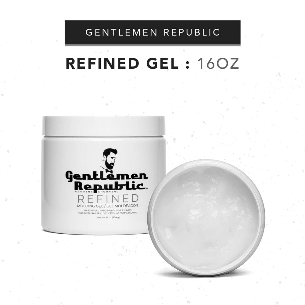 Gel Gentlemen Republic : texture sans résidu pour une application lisse.