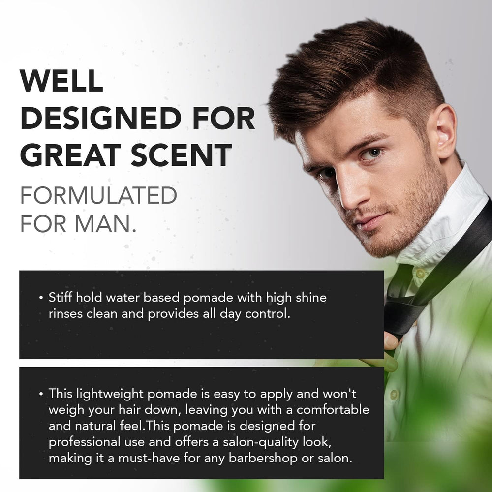 Gentlemen Republic Stiff Pomade, sans cire d abeille et facile à rincer.