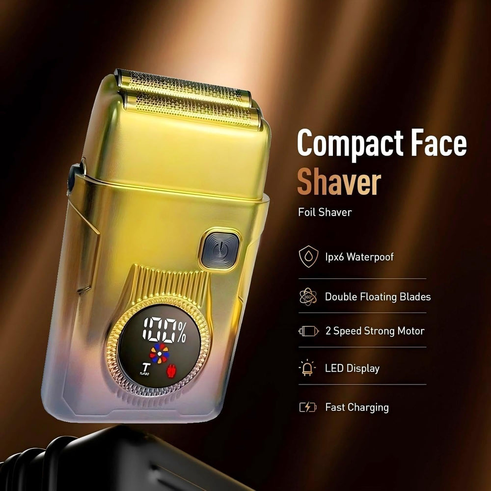 Gentlemen's BARBER SHOP LARGNER rasoir feuille pour un rasage net et confortable
