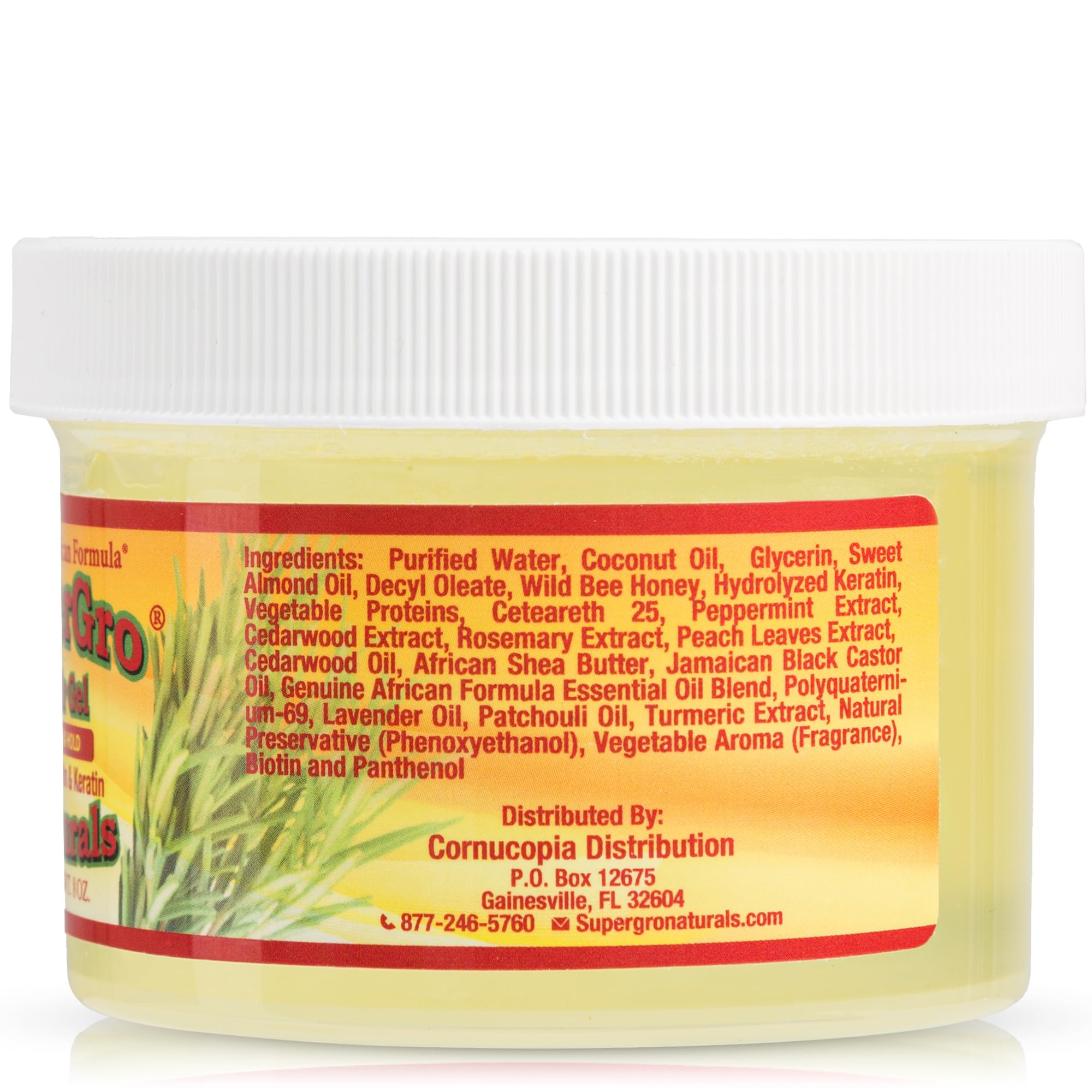 Genuine African Formula SuperGro Gel démonstration du maintien des tresses et dreadlocks
