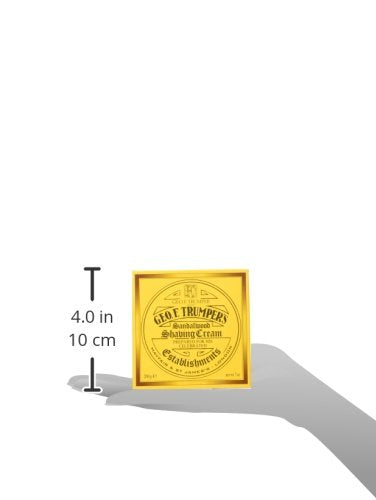 Logo Geo F. Trumper Sandalwood visible sur le pot