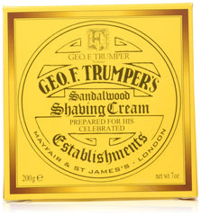 Geo F. Trumper Sandalwood pot fermé pour rasage doux et élégant