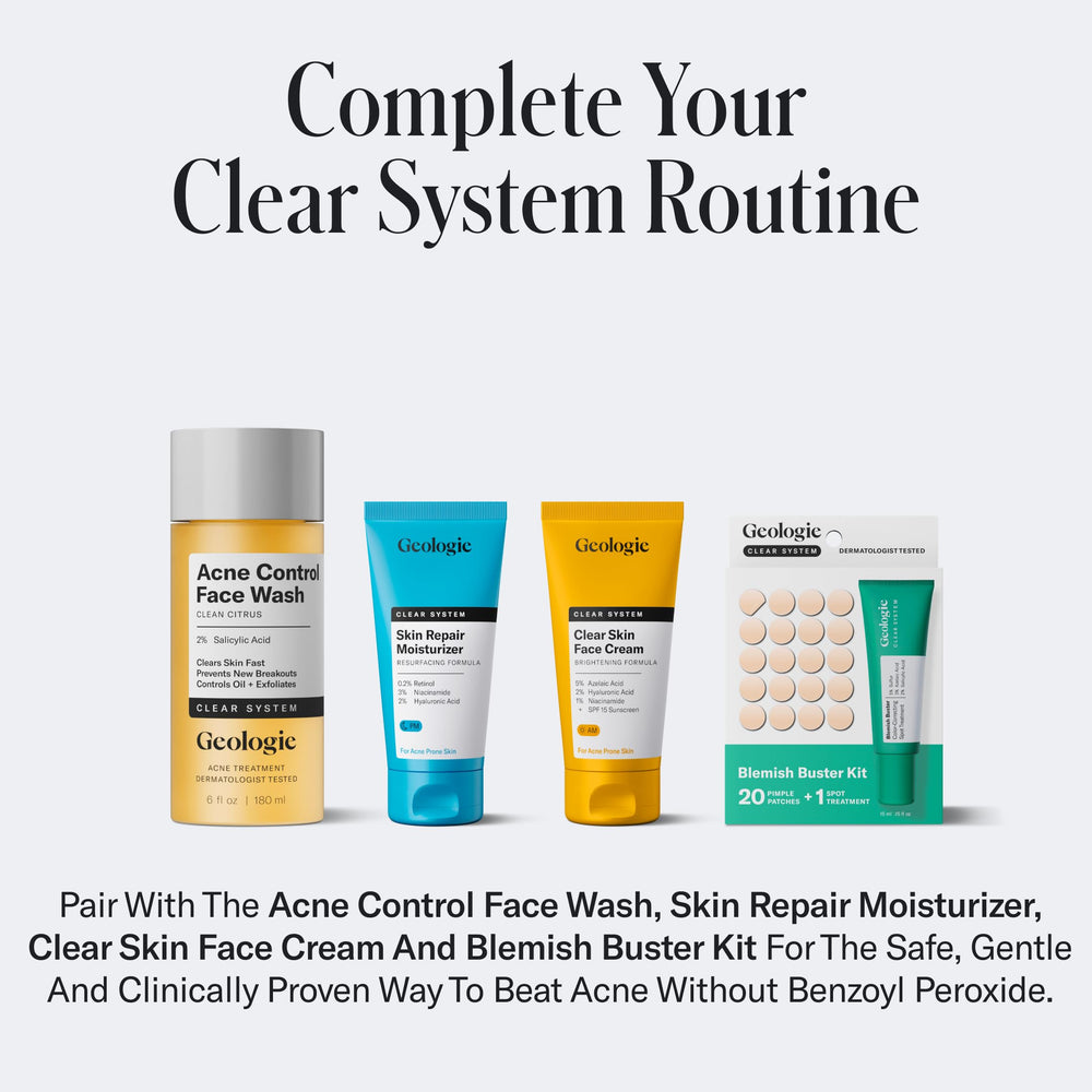 Geologie Acne Control Body Wash after-workout cleanse helps control oil.