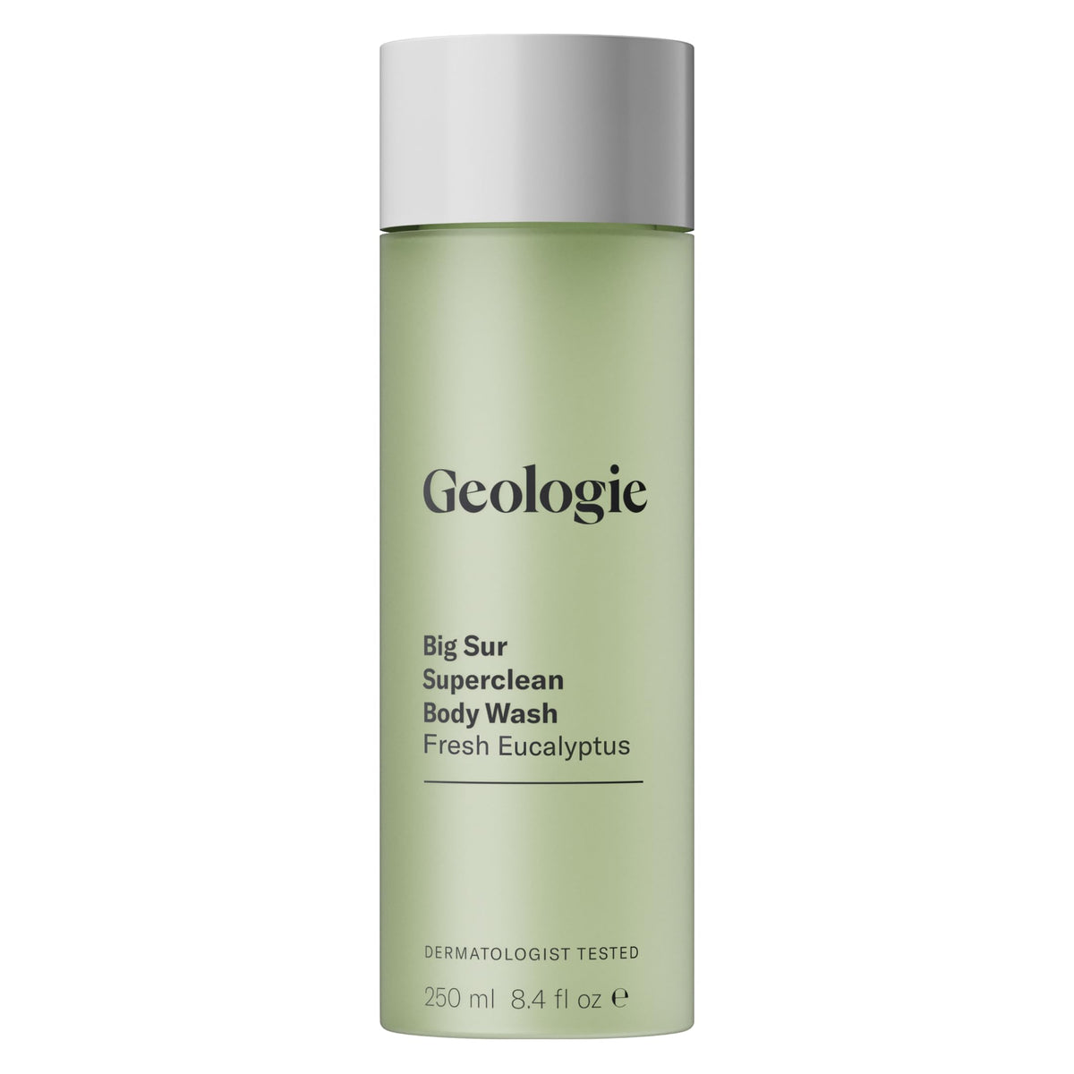 Geologie Big Sur Eucalyptus Bouteille: parfum frais et expérience spa à chaque douche.