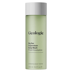 Geologie Big Sur Eucalyptus Bouteille: parfum frais et expérience spa à chaque douche.