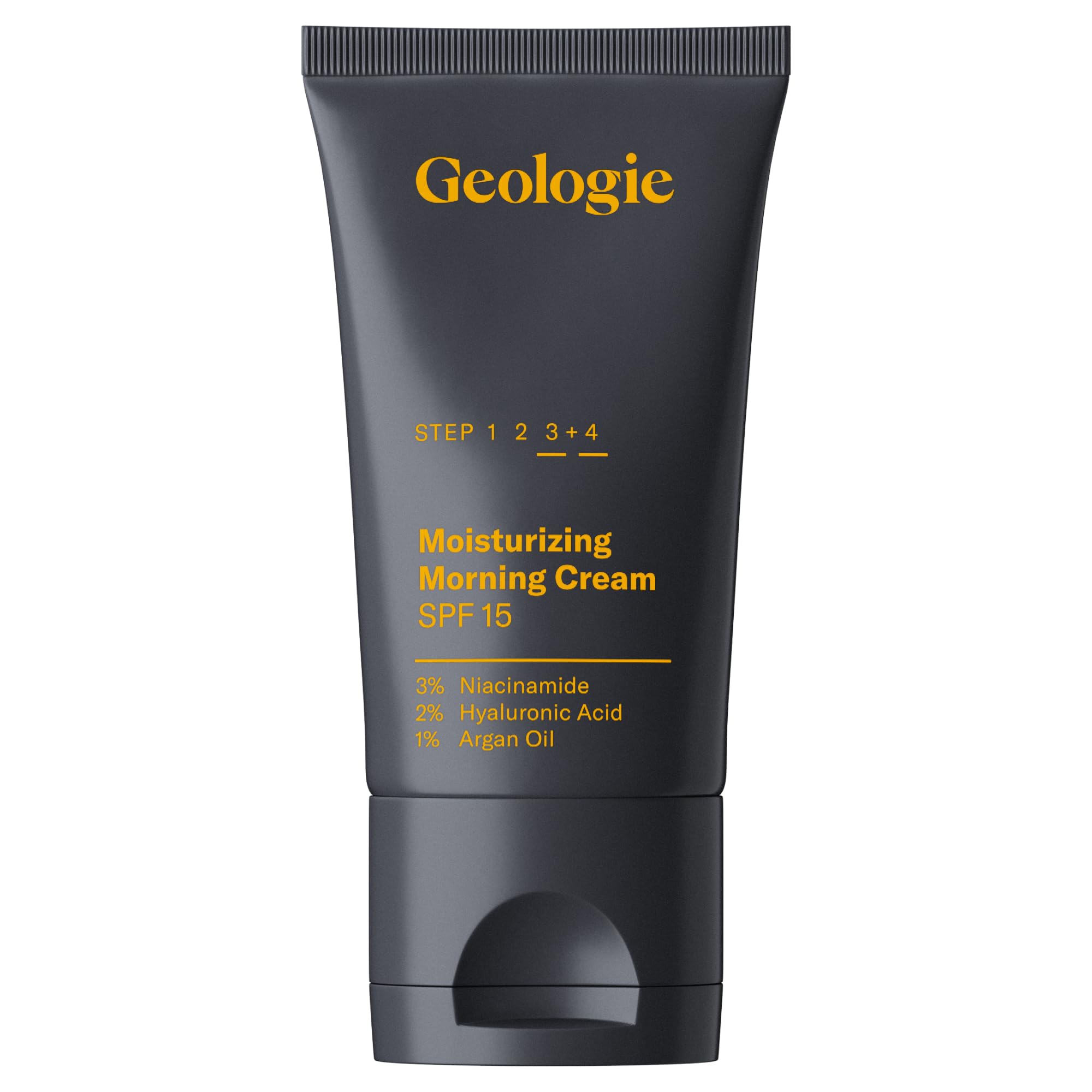 Geologie Crème Visage SPF 15 en bouteille, hydratation durable.