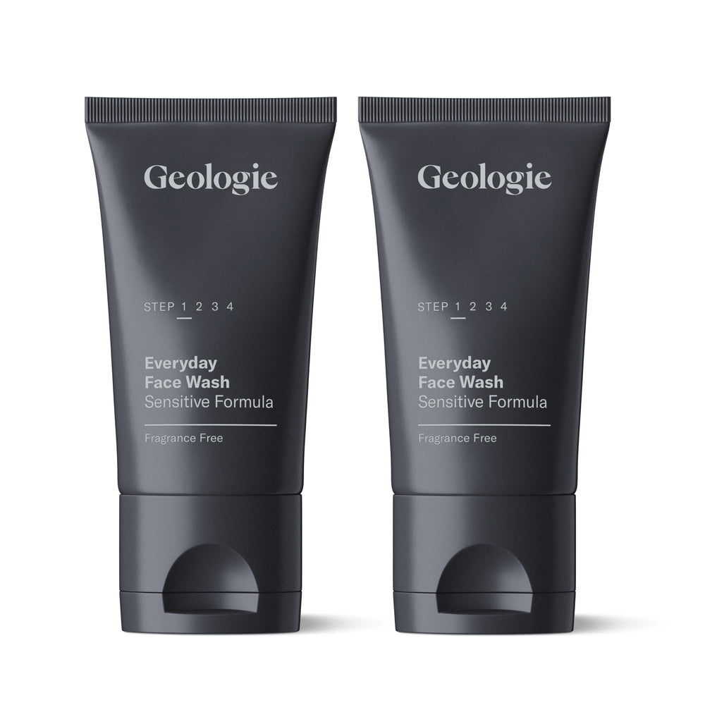 Geologie: bouteille nettoyante sans parfum idéale pour peau sensible.