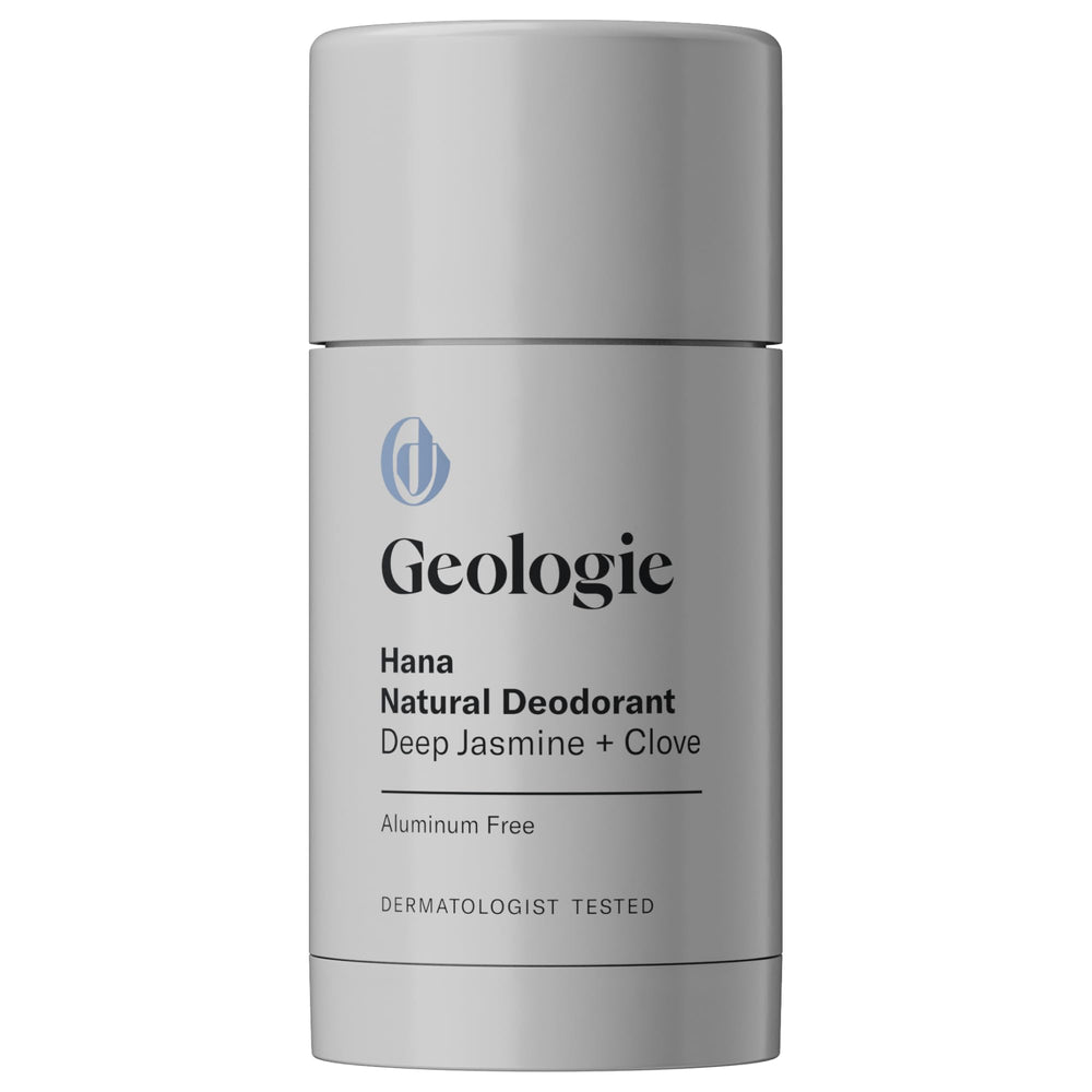 Geologie Hana déodorant, bouteille prête à l'emploi et protection discrète.