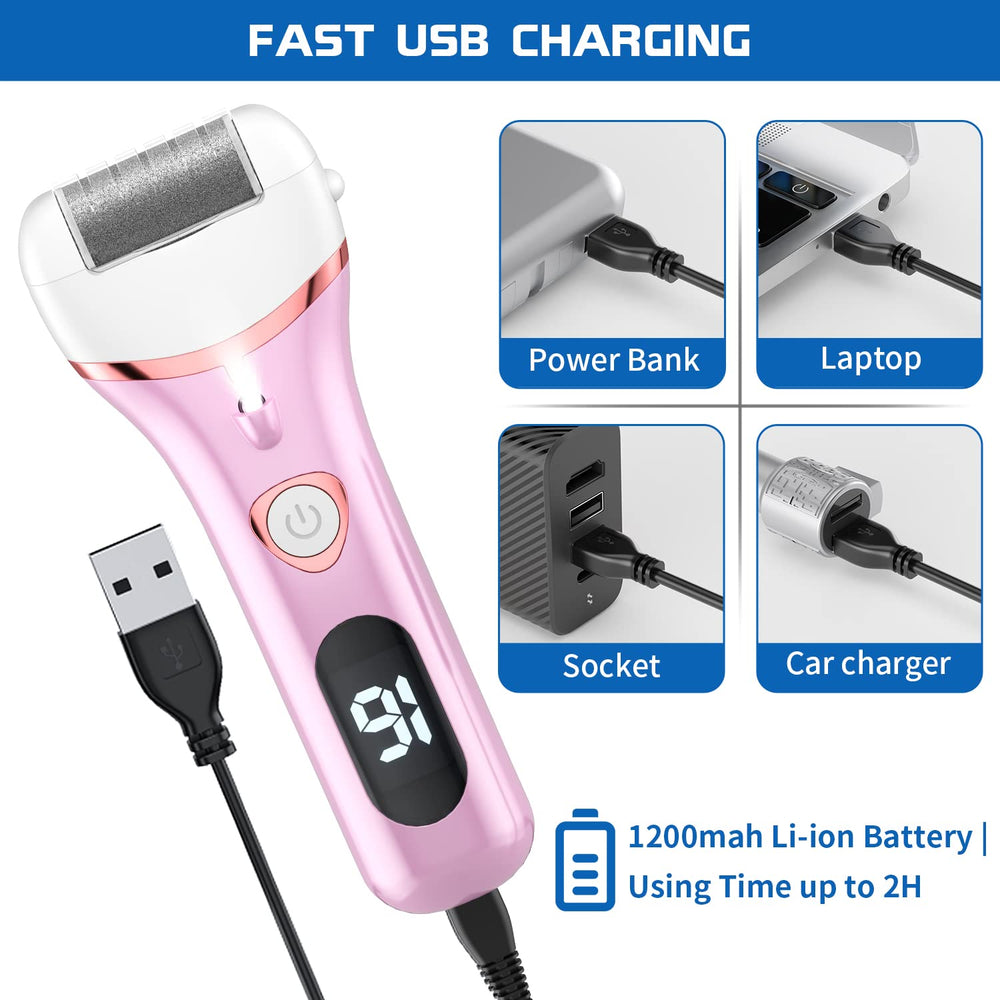 Geopu écran LCD indique le niveau de batterie pour planifier la recharge.