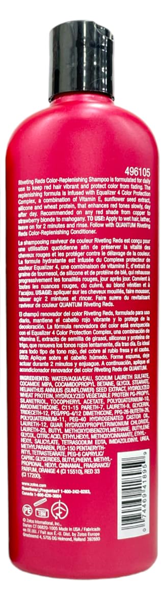 Georgie Riveting Reds Echantillon rouge : démonstration de couleur et usage quotidien.