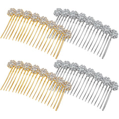 Geosar broches cheveux fleur cristal alliage, parfaites pour mariage et tenue chic