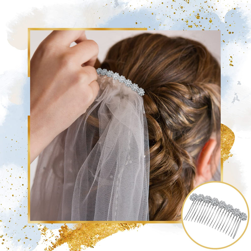 Geosar accessoire cheveux pour dîner ou fête, effet scintillant