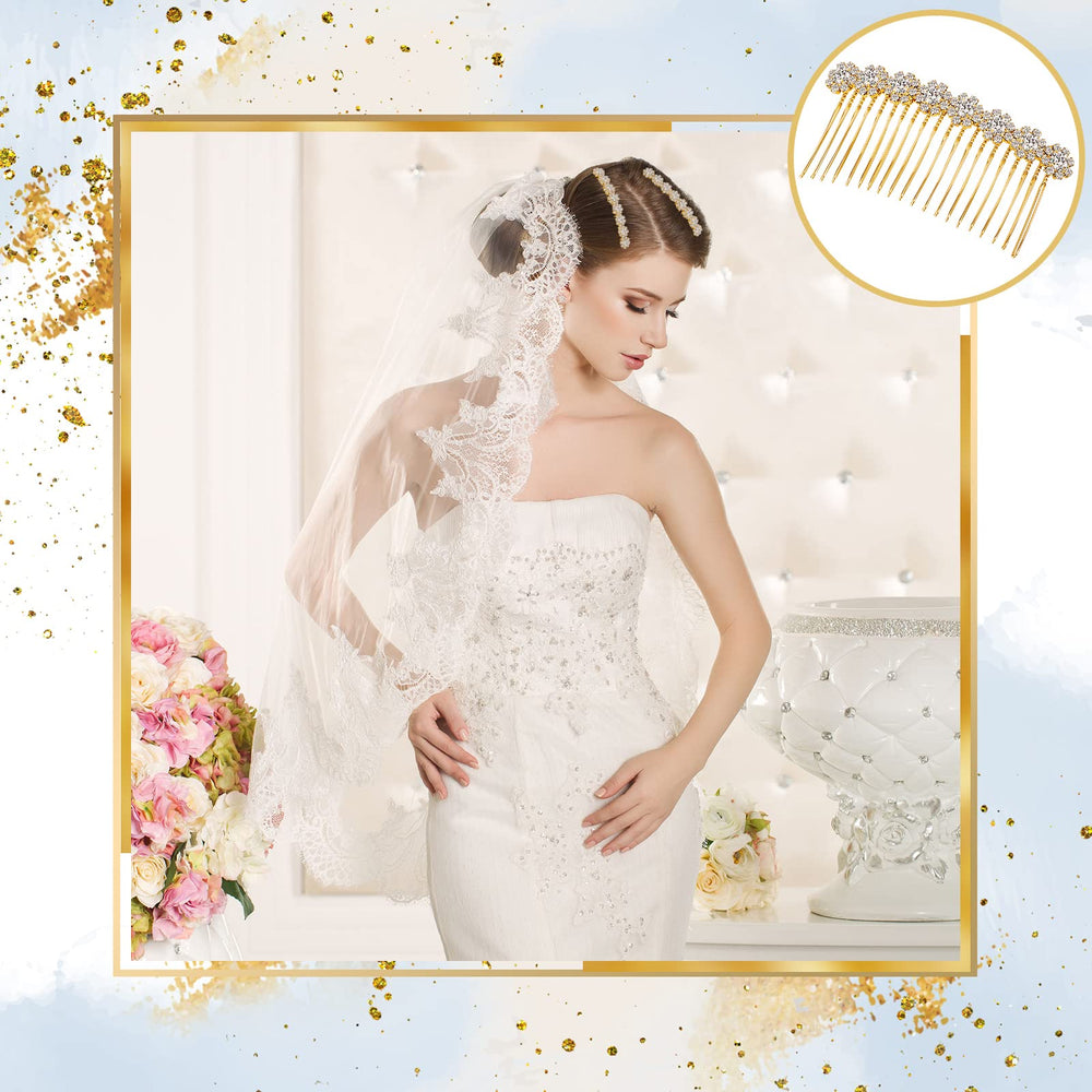 Geosar décor cheveux fleur cristal, transformant une coiffure simple