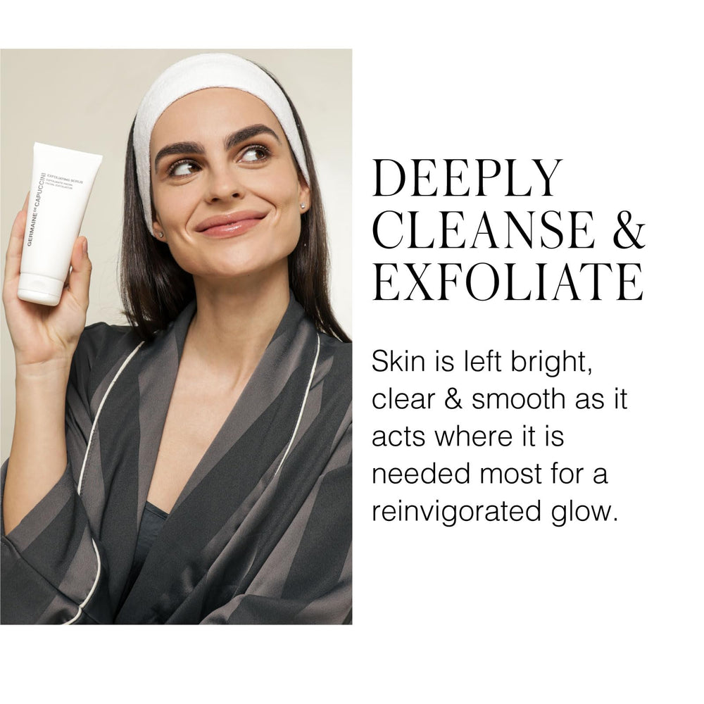 Germaine de Capuccini Exfoliant Visage – Brillance après usage: teint plus lumineux et uniforme