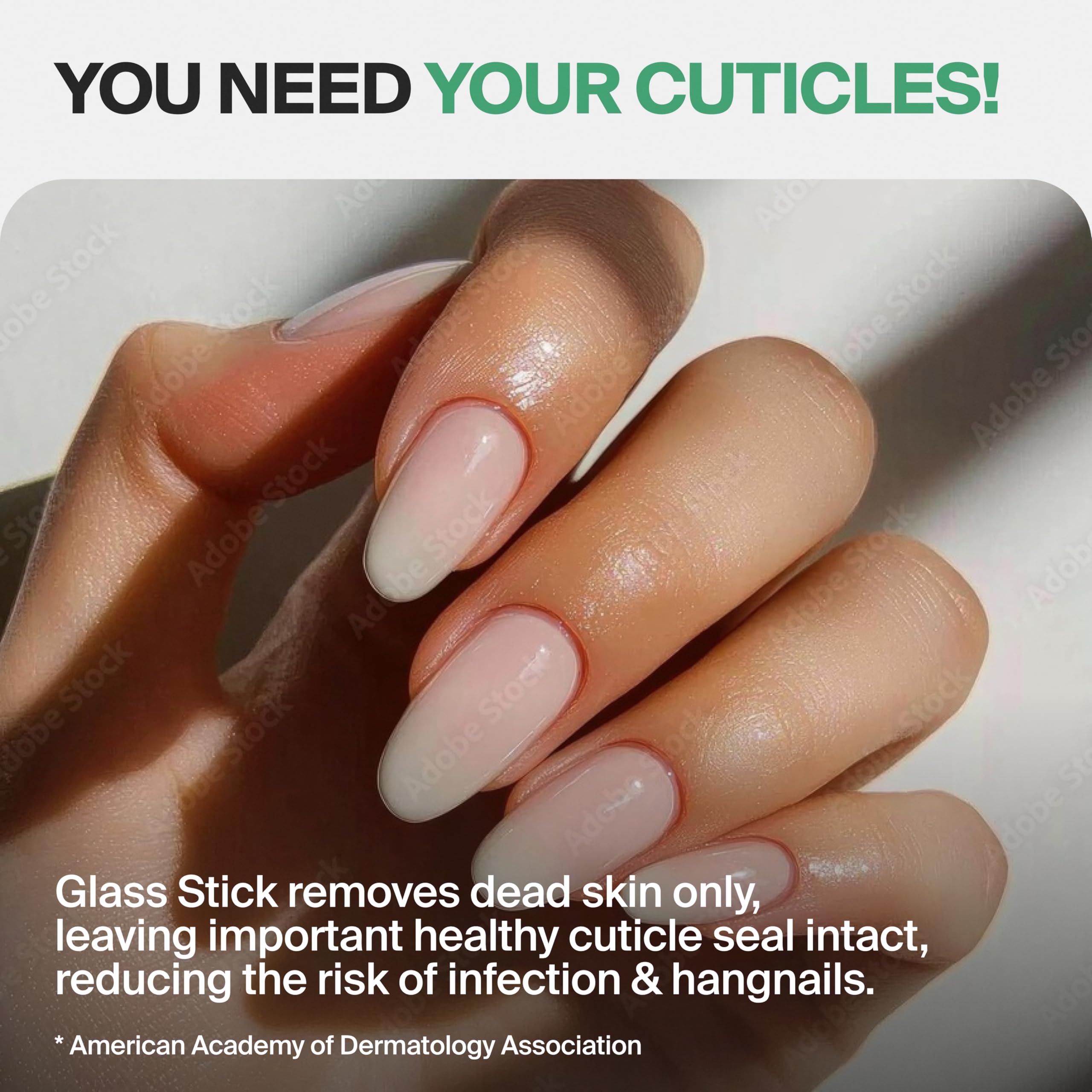 GERmanikure bâton-polissage-ongles-nettoyage pour un bord d’ongle lisse