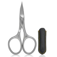 Ciseaux GERManikure incurvés pour ongles, précision et douceur.