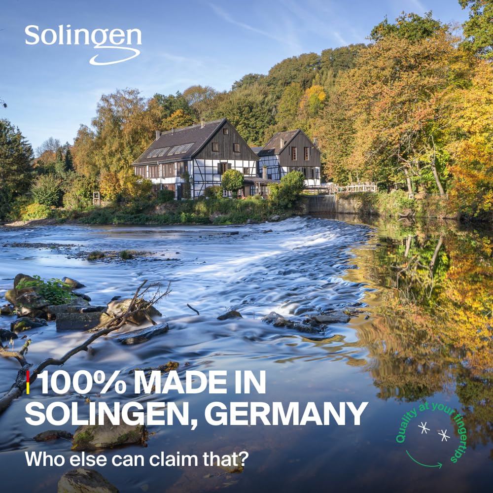 GERMANIKURE Finition argentee et design raffinee pour une touche professionnelle.