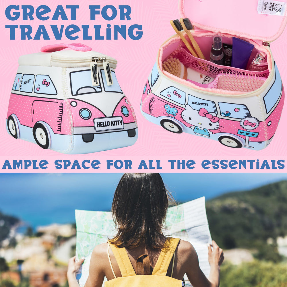 Get Trend Hello Kitty organisateur de voyage avec multiples poches.