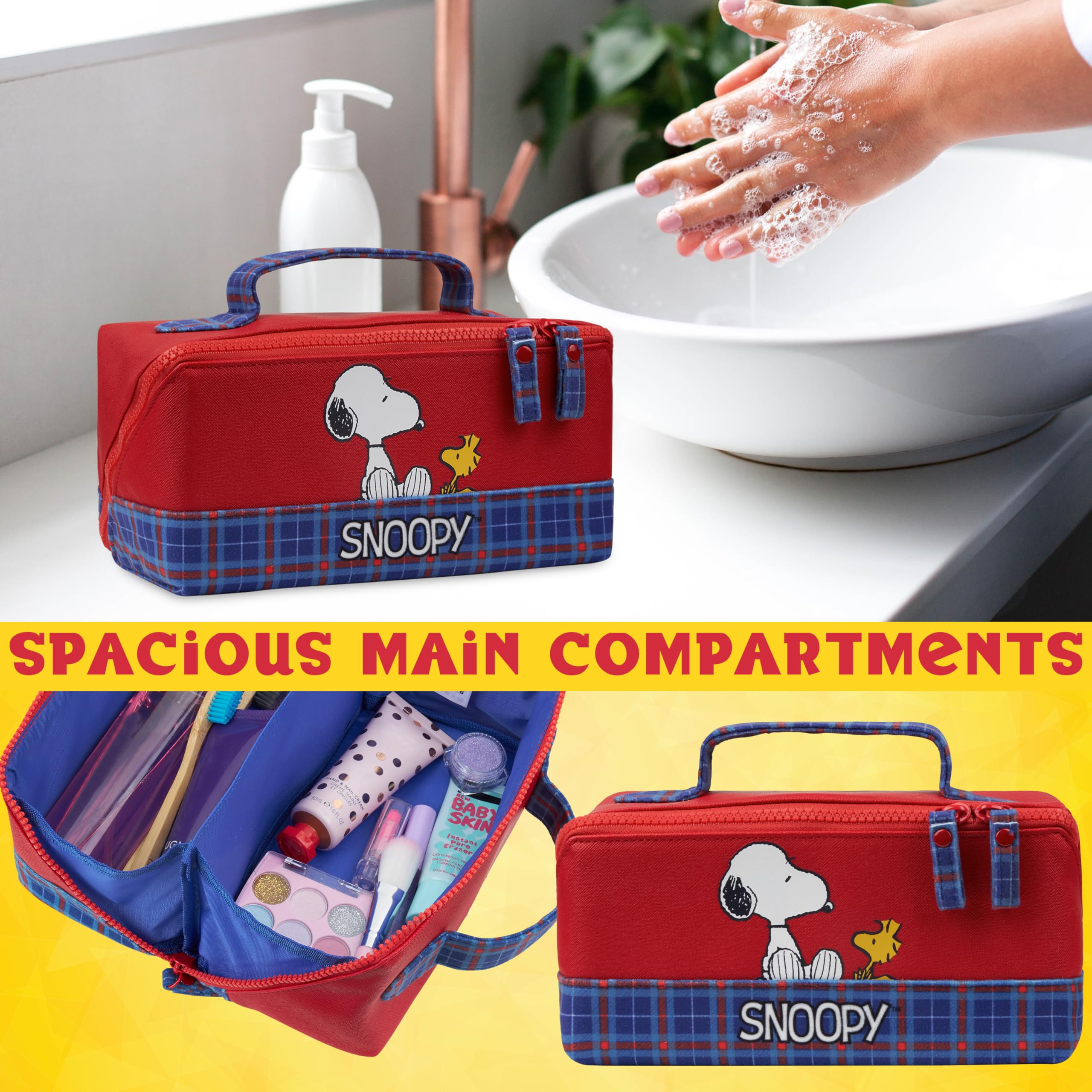 Cadeau femme ou ado Get Trend Snoopy rouge, idée chic et ludique.