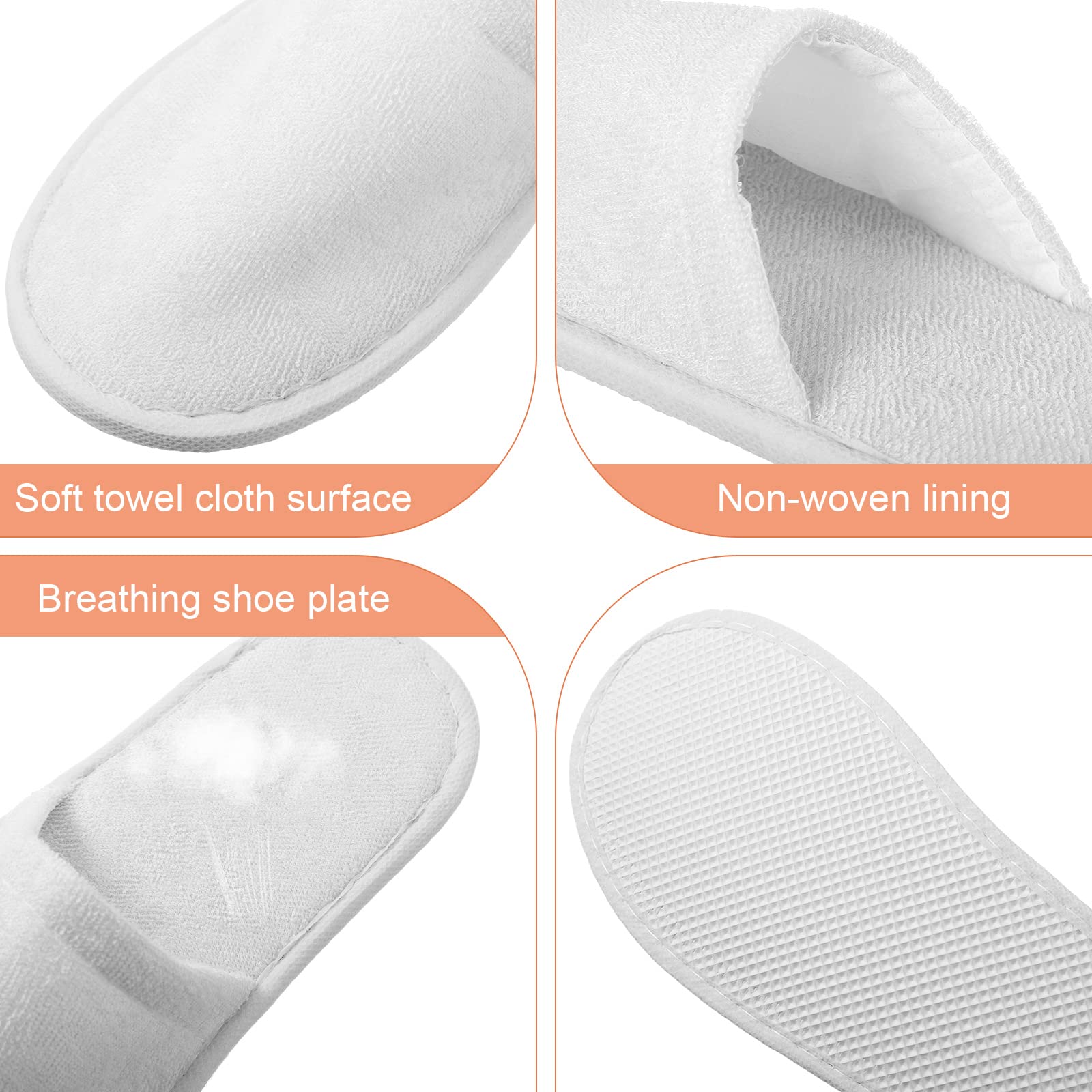 Geyoga chaussons pour evenements: mariage ou graduation, lot pratique.